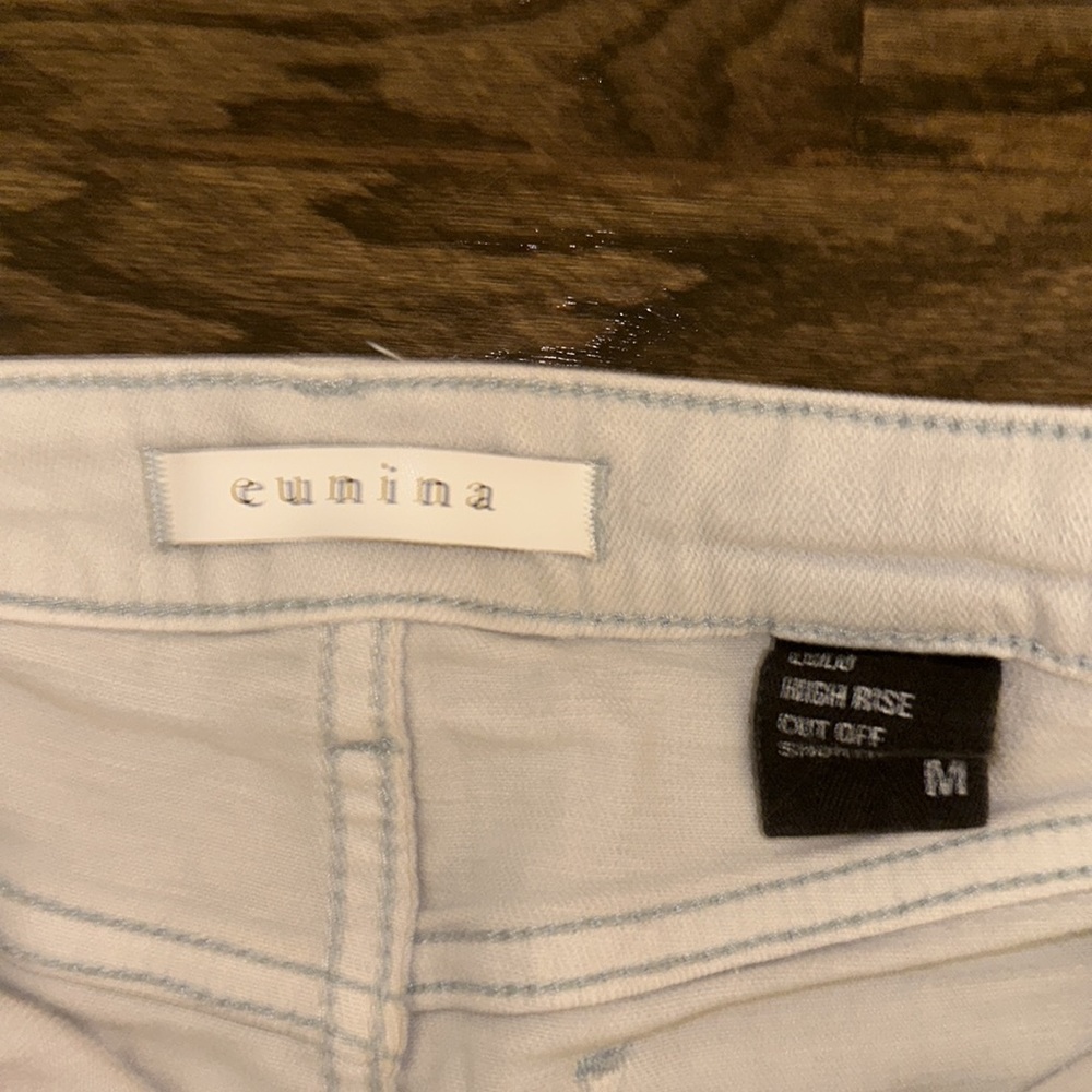 EUNINA HIGH RISE JEAN SHORTS - Picture 2 of 2